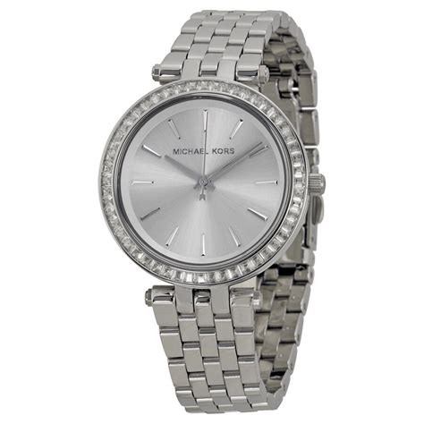 Michael Kors Petite Darci Silver Dial Steel Ladies 